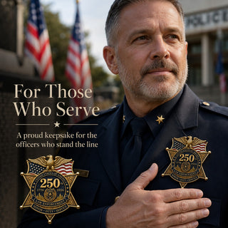 ★Anniversary 49% OFF - America 250 Law Enforcement Brooch