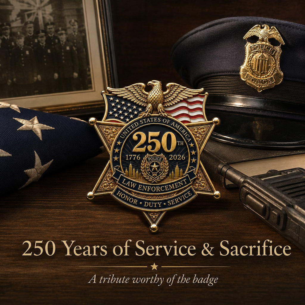 ★Anniversary 49% OFF - America 250 Law Enforcement Brooch