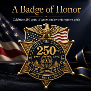 ★Anniversary 49% OFF - America 250 Law Enforcement Brooch