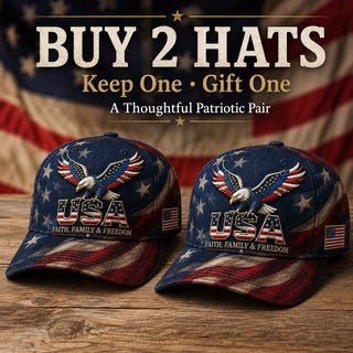 LibertyWear – Faith Family Freedom Hat