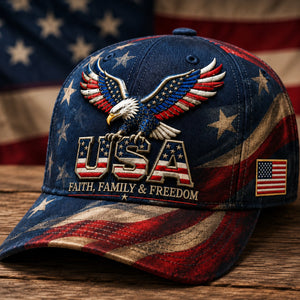 LibertyWear – Faith Family Freedom Hat