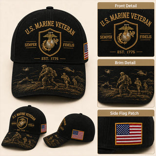 PatriotCrest – faithful  Marine Legacy Cap