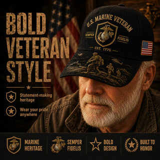 PatriotCrest – faithful  Marine Legacy Cap