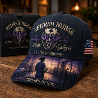HealingHands – Retired Nurse Commemorative Cap
