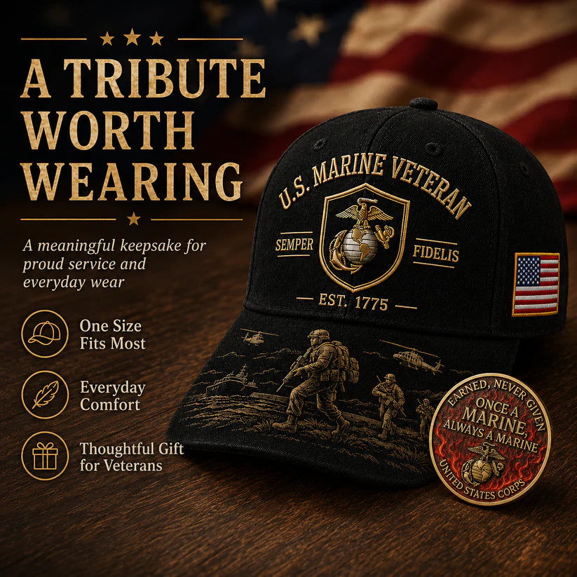 PatriotCrest – faithful  Marine Legacy Cap