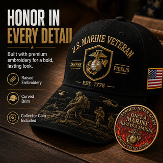 PatriotCrest – faithful  Marine Legacy Cap