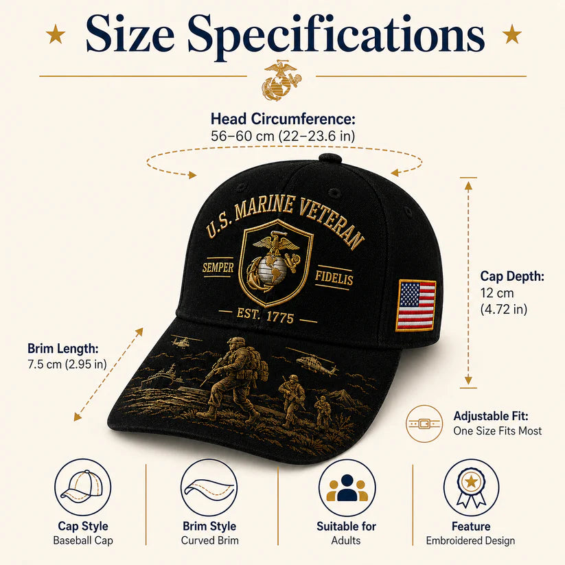 PatriotCrest – faithful  Marine Legacy Cap
