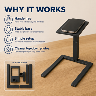 🎁Last Day 60% OFF - Overhead Phone Camera Stand