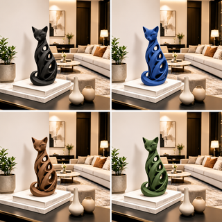 🎁Last Day 60% OFF - Spiral Cat Sculpture