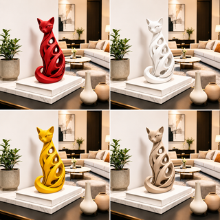 🎁Last Day 60% OFF - Spiral Cat Sculpture