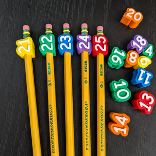 🎁Last Day 60% OFF - Numbered Pencil Toppers