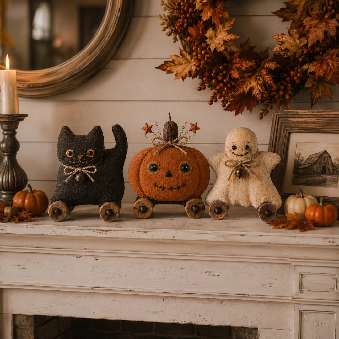 AutumnCharm – Rustic Autumn Tabletop Display