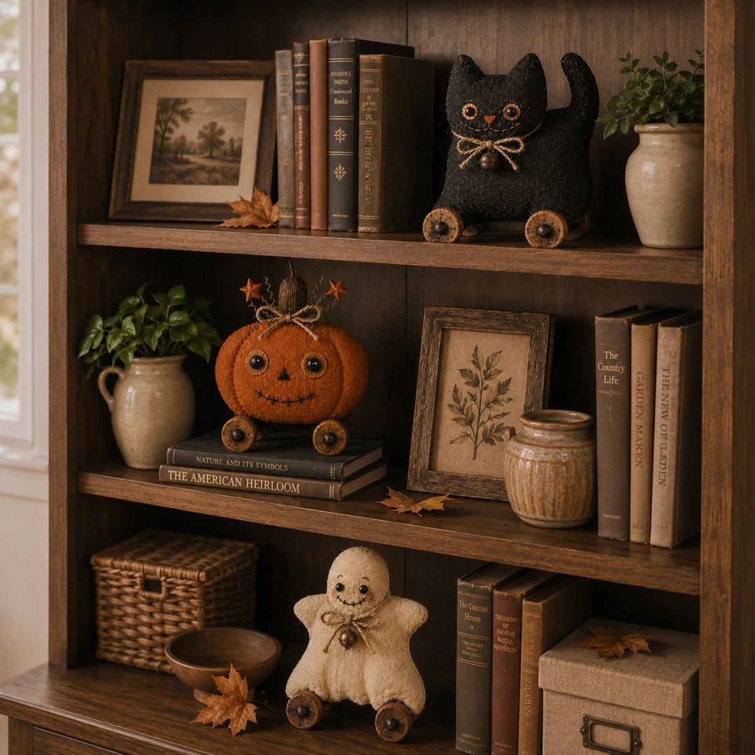 AutumnCharm – Rustic Autumn Tabletop Display