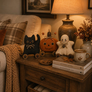 AutumnCharm – Rustic Autumn Tabletop Display