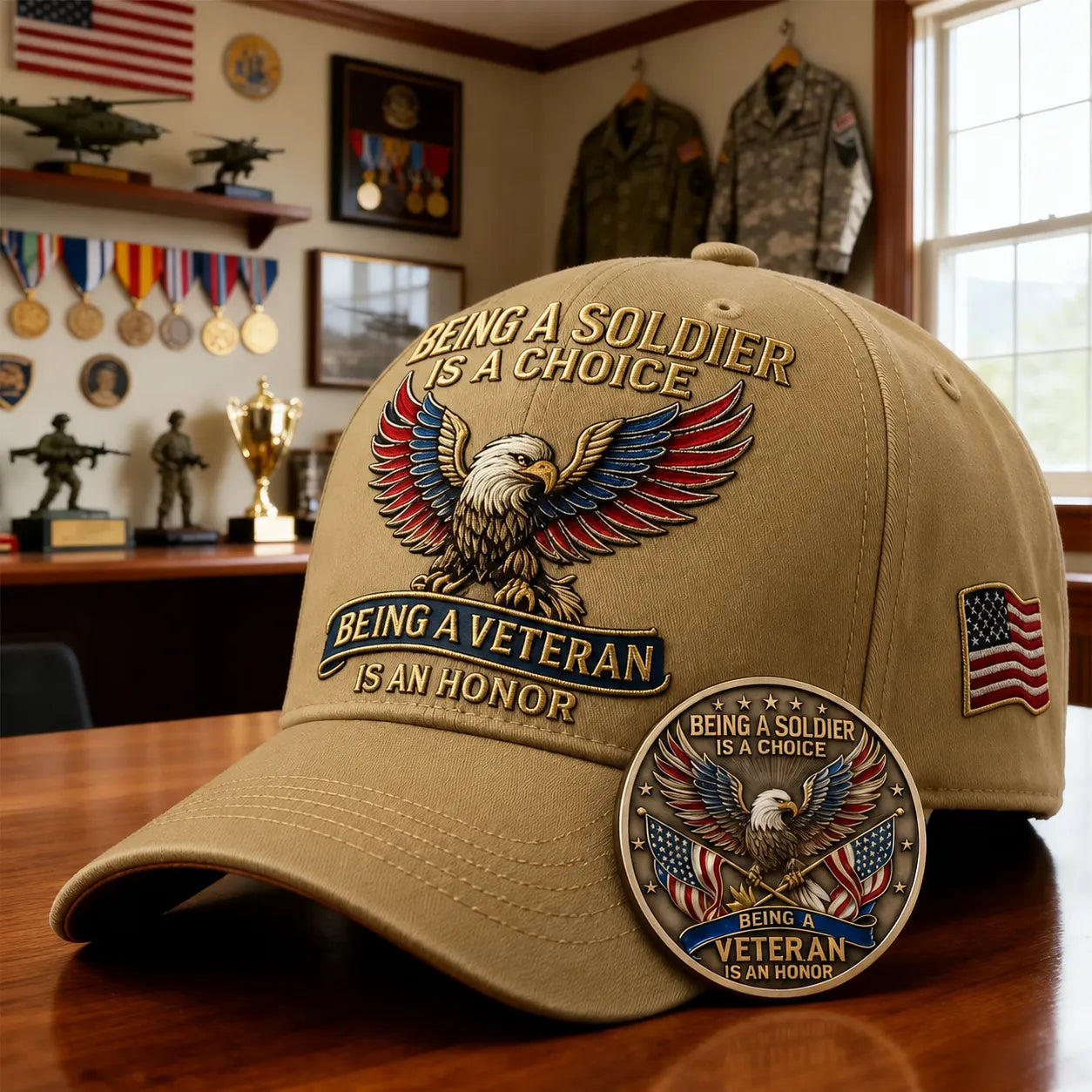 PatriotCrown – Soldier Commemorative Cap