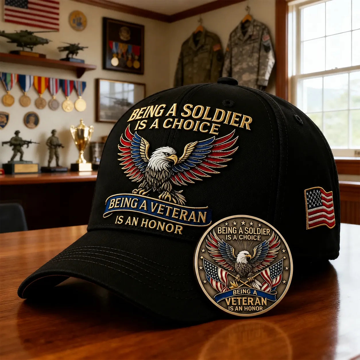 PatriotCrown – Soldier Commemorative Cap