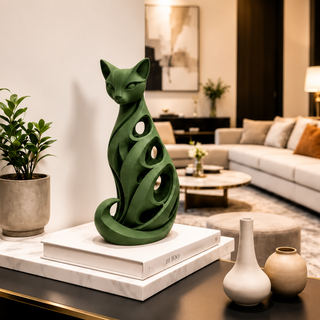 🎁Last Day 60% OFF - Spiral Cat Sculpture