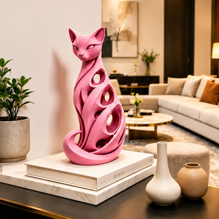 🎁Last Day 60% OFF - Spiral Cat Sculpture
