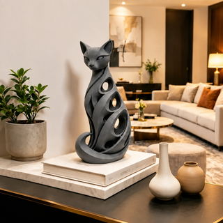 🎁Last Day 60% OFF - Spiral Cat Sculpture