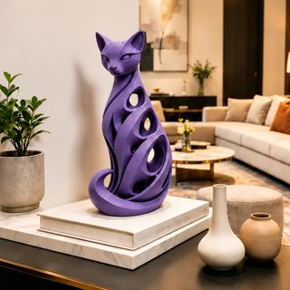 🎁Last Day 60% OFF - Spiral Cat Sculpture