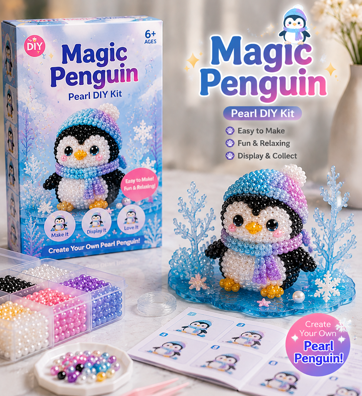 PearlCraft – Ocean Animal Bead Craft Kit
