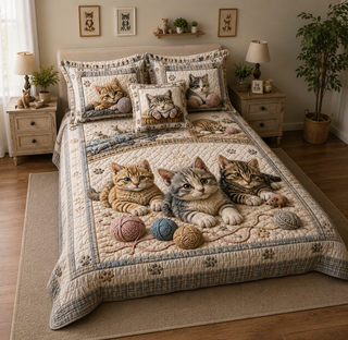 SnuggleNest – Luxury All-Season Cat Bedding Collection