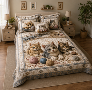SnuggleNest – Luxury All-Season Cat Bedding Collection