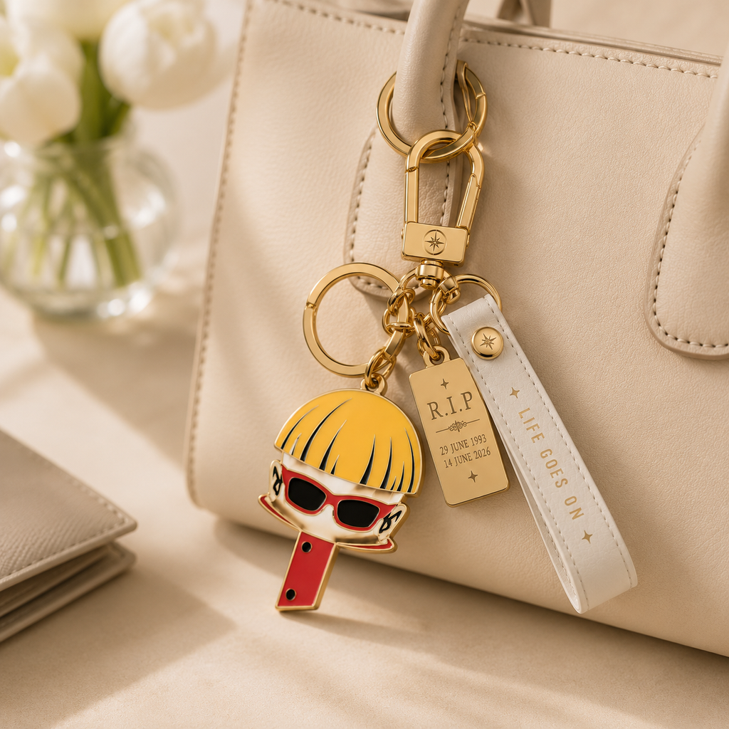 ForeverHold – Life Goes On Memorial Keychain