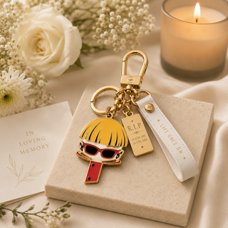 ForeverHold – Life Goes On Memorial Keychain