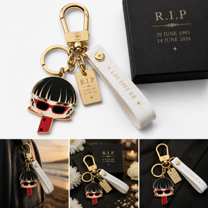 ForeverHold – Life Goes On Memorial Keychain