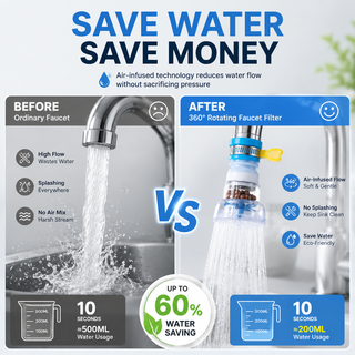💧 AquaFlex – 360° Faucet Filter Set