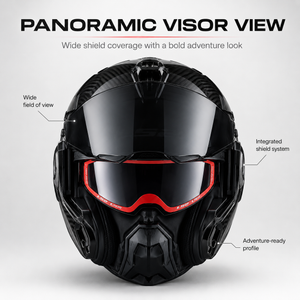 ADVANT X Carbon Adventure Helmet-DOT & ECE safety certified