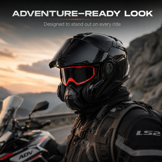 ADVANT X Carbon Adventure Helmet-DOT & ECE safety certified
