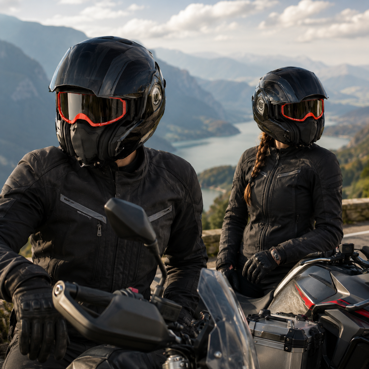 ADVANT X Carbon Adventure Helmet-DOT & ECE safety certified