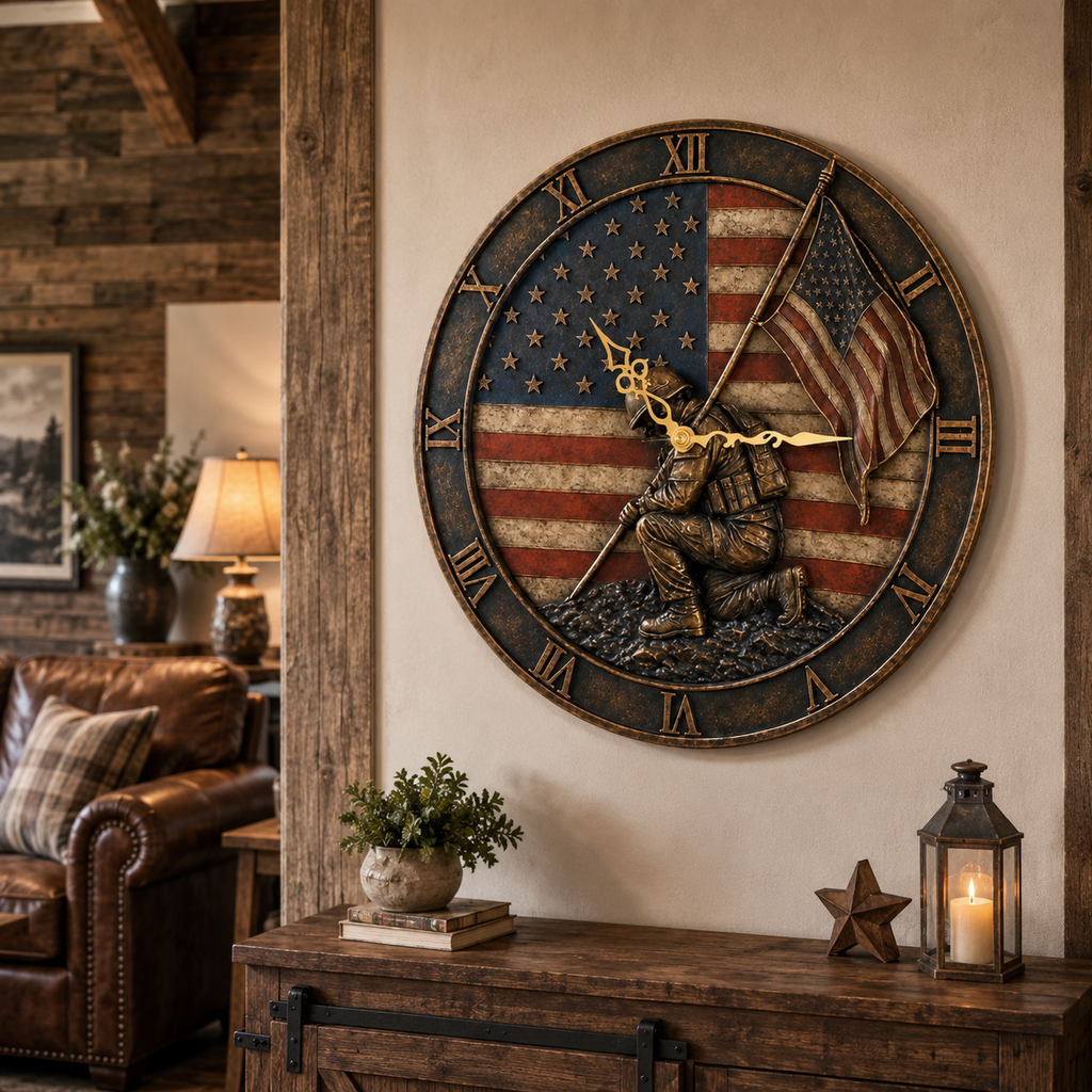 PatriotSpirit – Memorial Wall Clock
