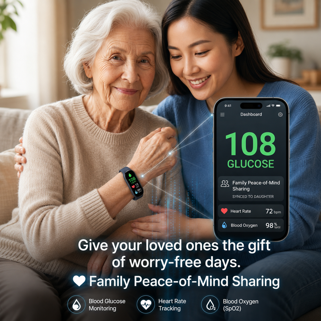 VitalSync – Advanced Health & Activity Smart Band