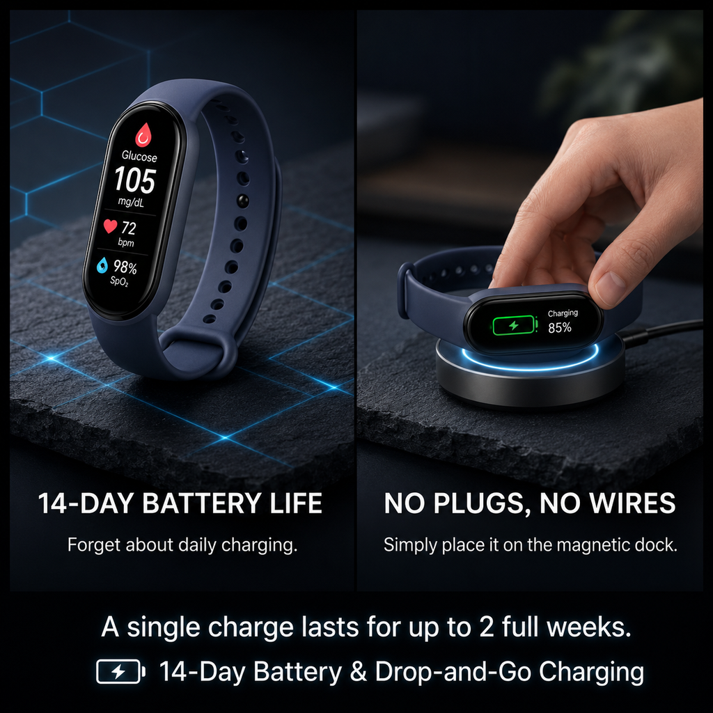 VitalSync – Advanced Health & Activity Smart Band