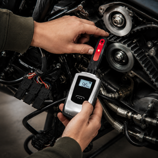 Timing Belt Tension Tester – Resonant Frequency, Wireless, Motorcycle-specific