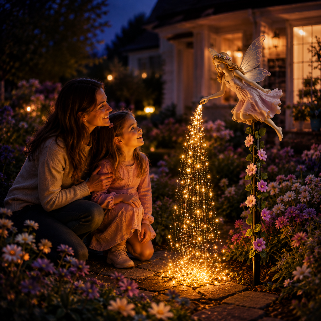 FairyGlow – Solar Sprinkling Fairy Garden Light