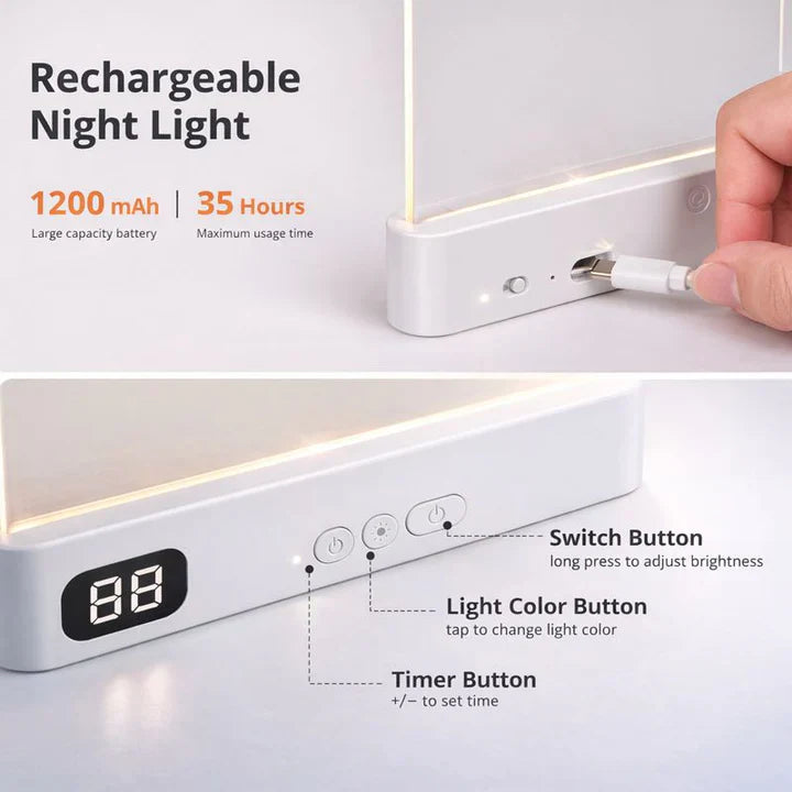 DreamLit – Night Reading Lamp for Gentle Eye