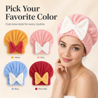 DryLuxe – Ultra Absorbent Microfiber Hair Drying Cap