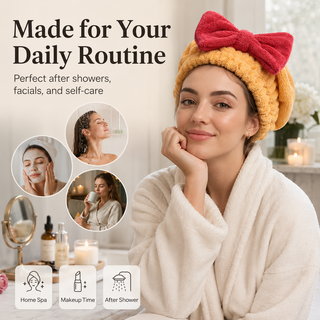 DryLuxe – Ultra Absorbent Microfiber Hair Drying Cap