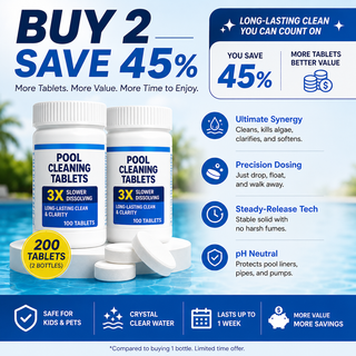 HydroClean – Pool Purifying Tablets for Clear Water