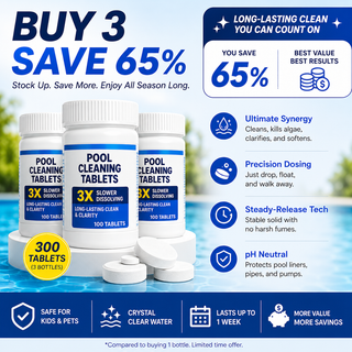 HydroClean – Pool Purifying Tablets for Clear Water