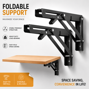 SpaceLift – Heavy Duty Folding Shelf Brackets