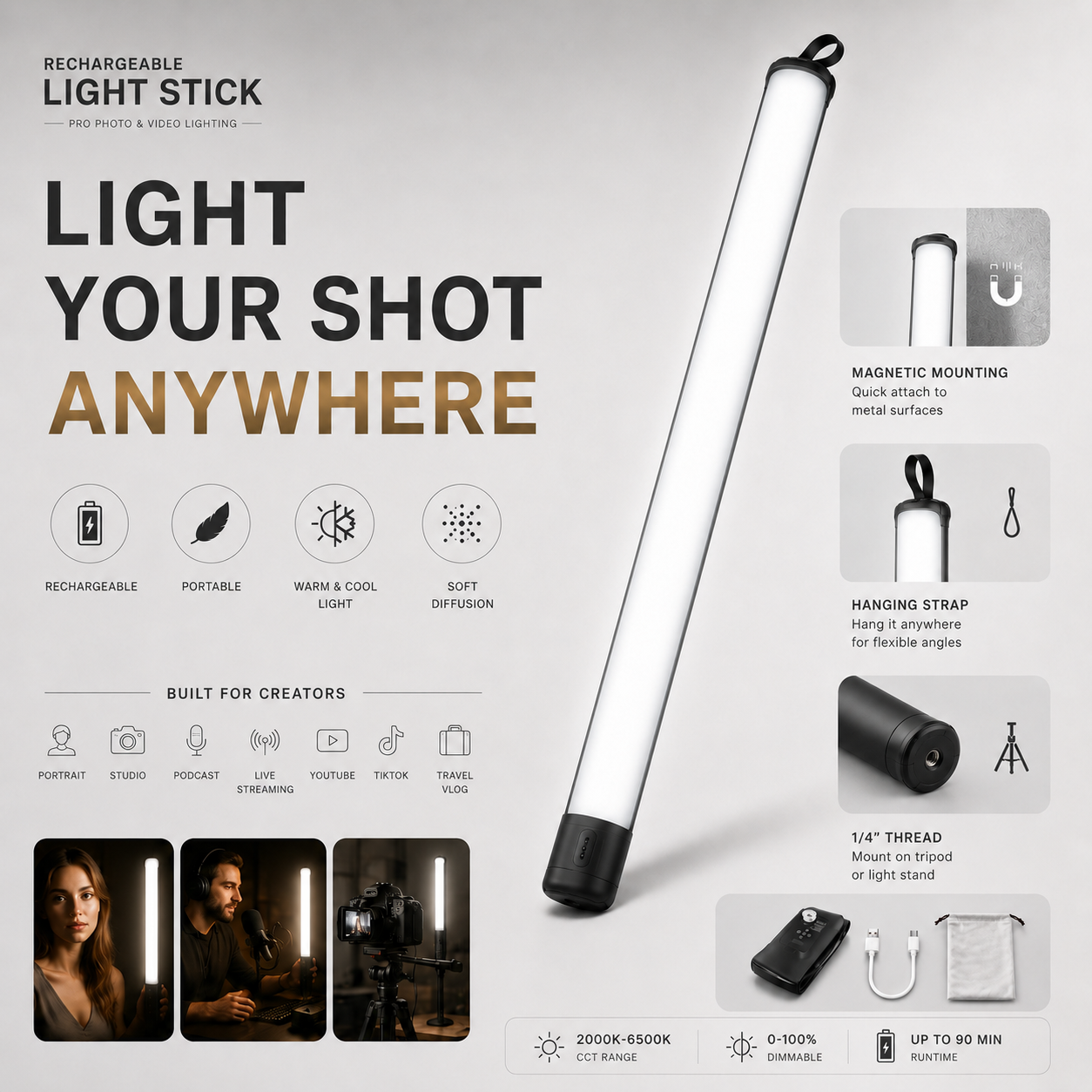 GlowAir – Inflatable LED Light Stick