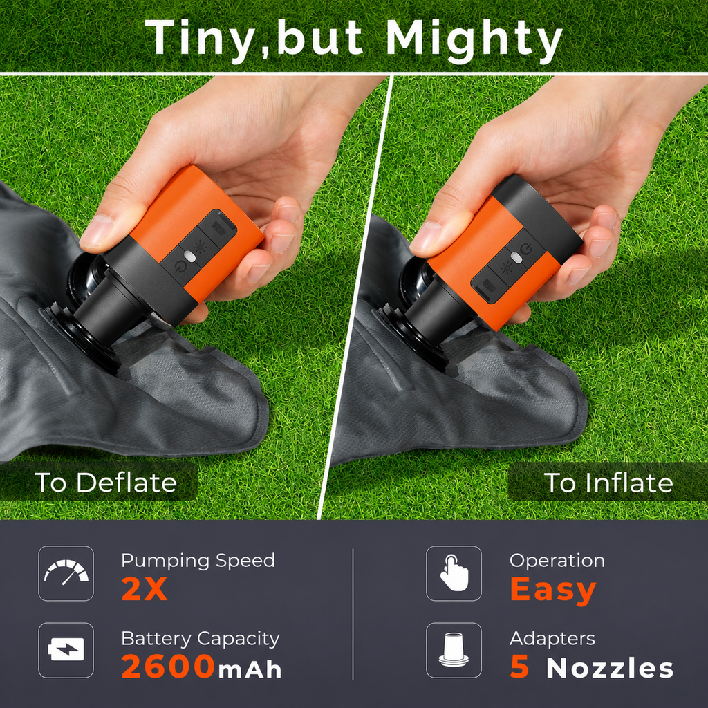 AirSwift – Rapid Rechargeable Air Pump