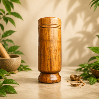 VijayaWell – Vijaysar Wood Wellness Glass