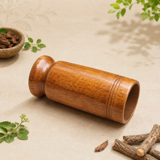 VijayaWell – Vijaysar Wood Wellness Glass