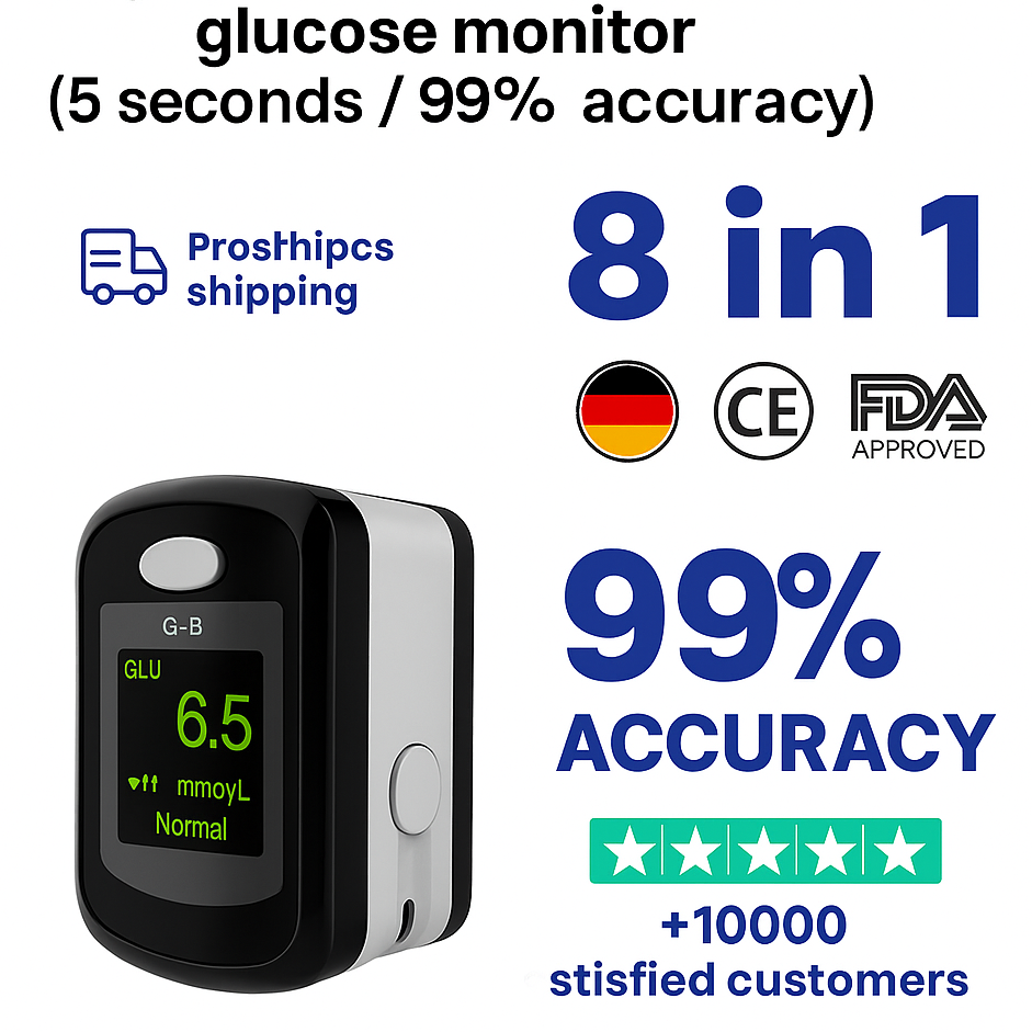 GlucoEase - Non-Invasive Glucose Monitor